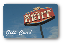 Milwaukee sign outside the restaurant